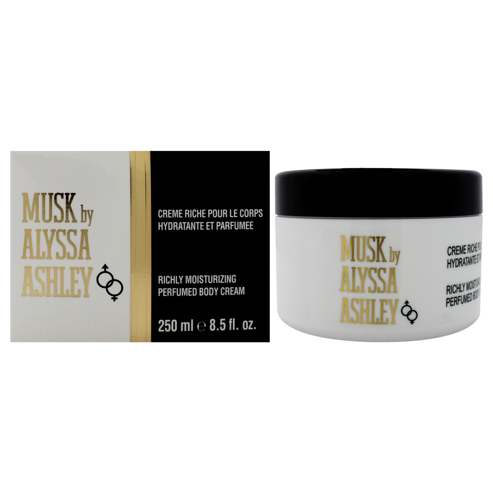 Musk Perfumed Body Cream By Alyssa Ashley For Unisex  85 Oz Body Cream